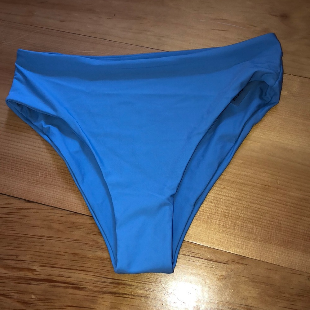Shein size small baby blue bathing suit bottoms